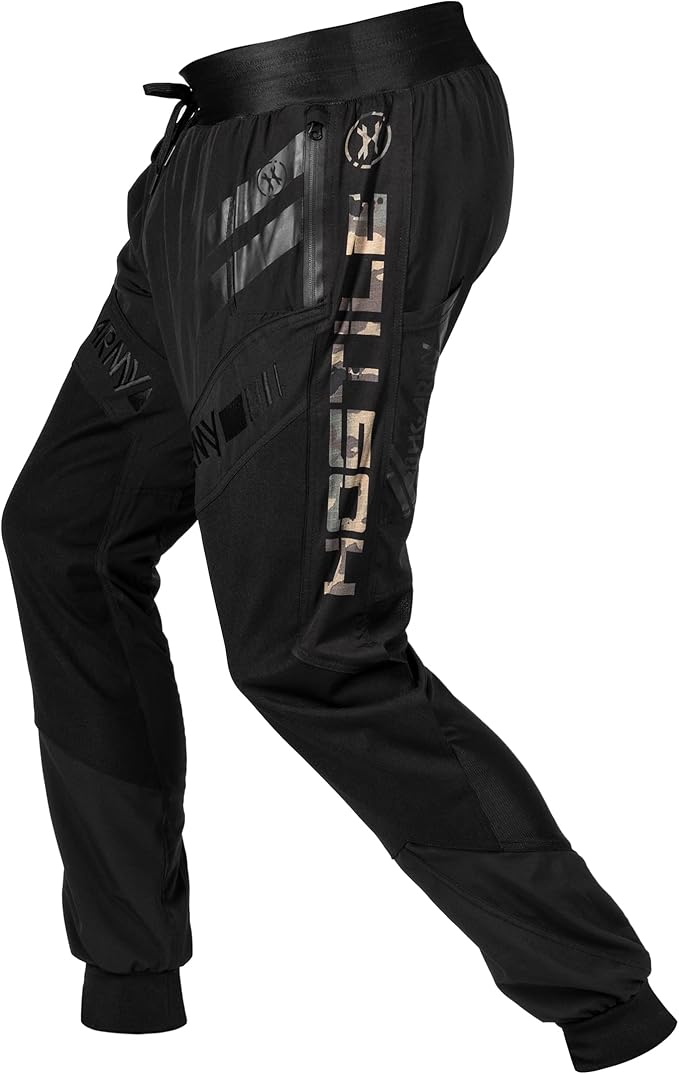 HK Army TRK AIR Jogger Paintball Pants - Camo Paintball Clothing for Men (2XL)