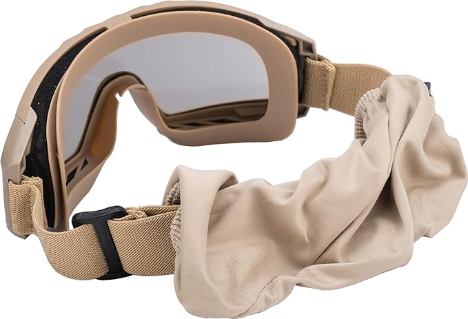 Evike - Matrix Tactical Systems ANSI-Rated Ultimate Protective Goggles ( Tan)