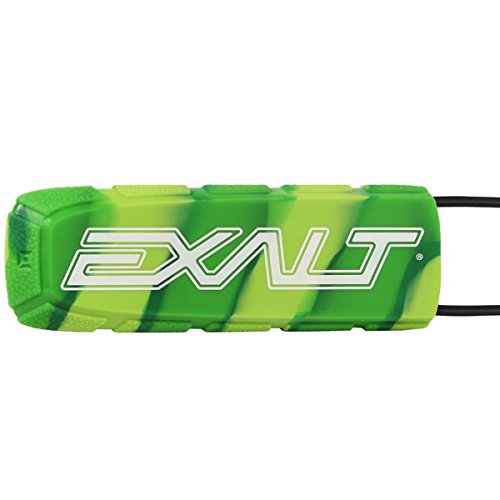 Exalt Paintball Bayonet Barrel Condom/Cover - Lime Swirl Used