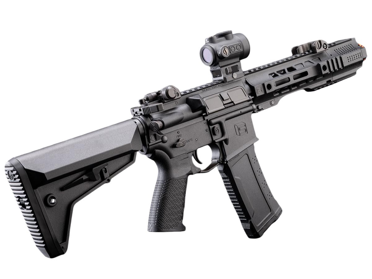 6mmProShop SAI Licensed GRY AR-15 Airsoft AEG Rifle (Black / 6.5" / Gun Only)