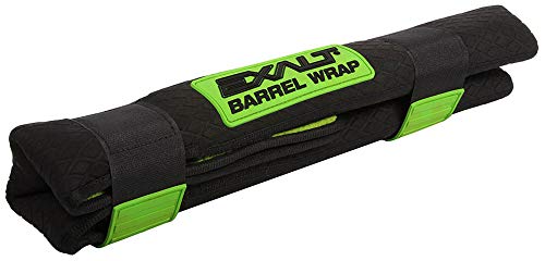 Exalt Paintball Barrel Wrap - Black/Lime