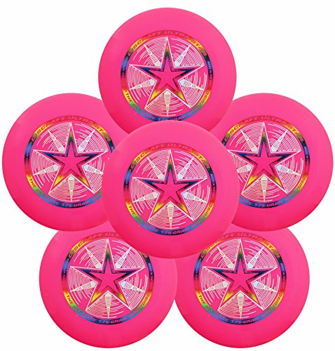 Discraft Ultra-Star 175g Ultimate Frisbee Sport Disc (6 Pack) Choose Color