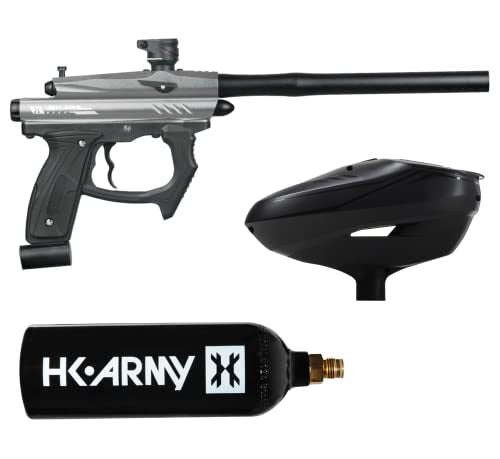 HK Army SABR Paintball Gun CO2 Marker Starter Package (Gunmetal)