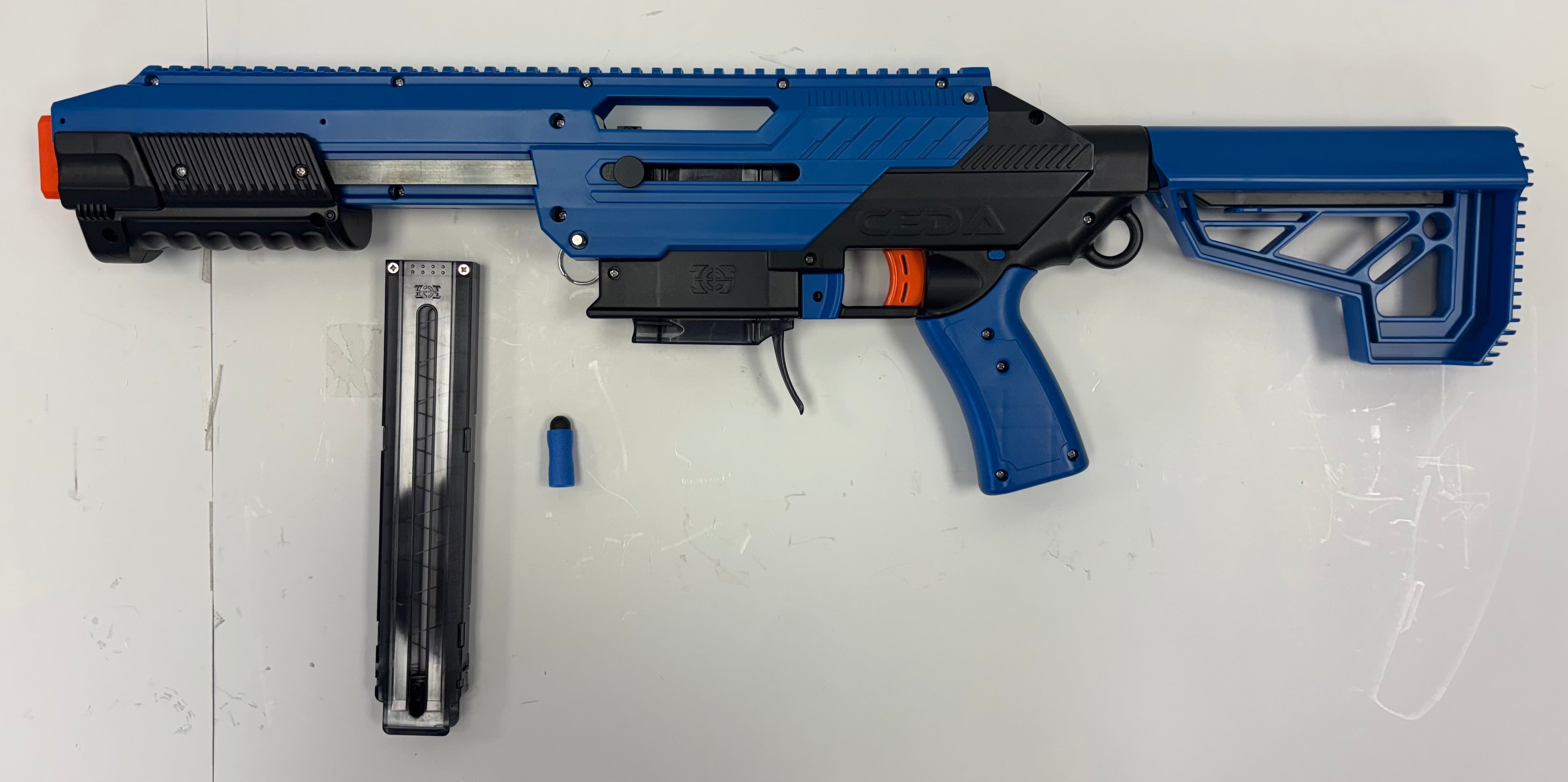 Jet Blaster CEDA Foam Blaster Dart Gun (Model: Model S / Blue)