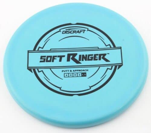 Discraft Putter Line Soft Ringer Putter Golf Disc - 170-172g - Colors Will Vary