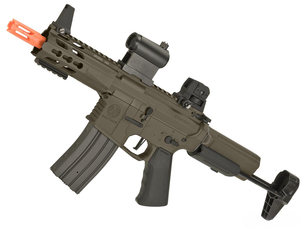 Krytac Full Metal Trident MKII PDW Airsoft AEG Rifle (Color: Flat Dark Earth)