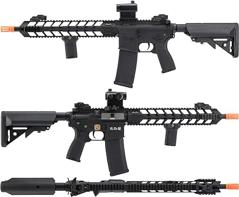 Evike Airsoft - Specna / Rock Arms Licensed EDGE M4 AEG (M4 Archer / Black)