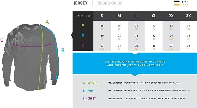 HK Army Hardline Paintball Jersey - Energy - 3XL