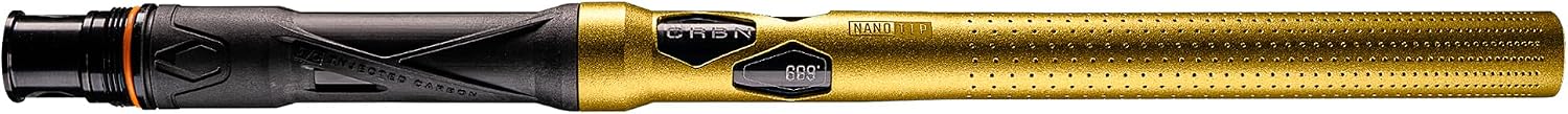 CRBN Paintball IC PWR Nano Barrel - PWR Insert Sold Separately - Carbon Paintball (Gold)