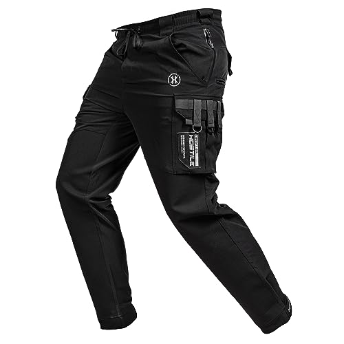 HK Army Hostile Straight-Leg Recon Jogger Pants for Airsoft and Paintball - 3X-Large Black