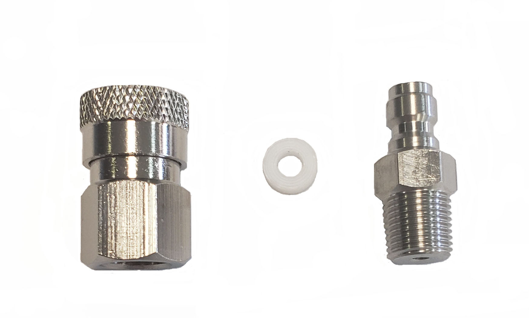 Universal Paintball Remote Line Quick Connect-Disconnect – Male and Female Set