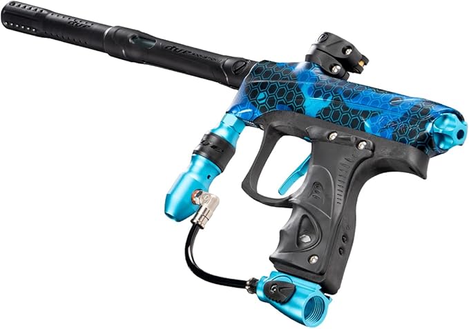 DYE CZR+ Paintball Marker (PGA HyperCam Cyan DST)