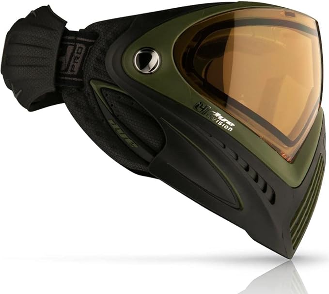 Dye I4 PRO Thermal Paintball Mask Goggles - SRGNT (Black/Olive)