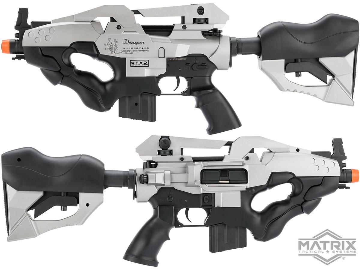 IKAZUCHI Type-0 Mid-Range Battle Rifle Airsoft AEG - Black White