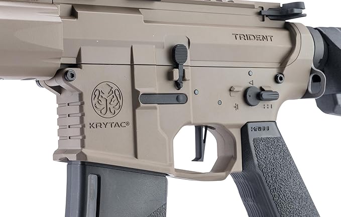 Krytac Full Metal Trident MKII PDW Airsoft AEG Rifle (Color: Flat Dark Earth)
