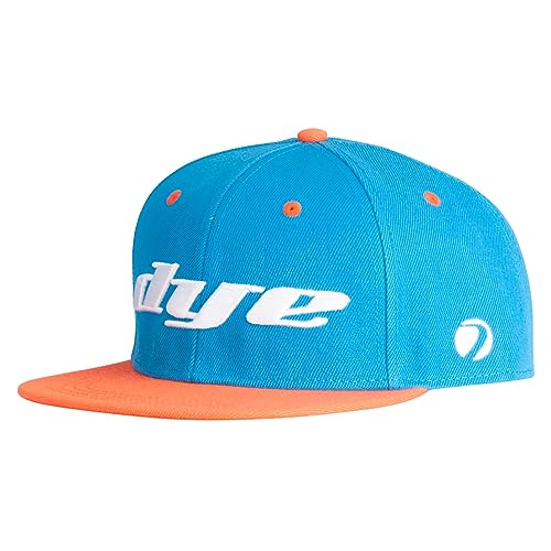 Dye HAT Logo LRG SNAP Back-8 Colors (Blue/Orange)