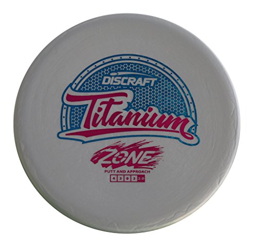 Discraft Titanium Zone Putt and Approach Golf Disc [Colors May Vary]