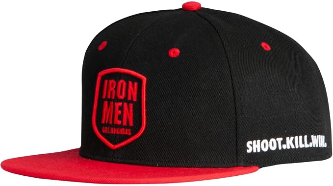 Dye Hat Snap Ironmen Black/Red Snap Back