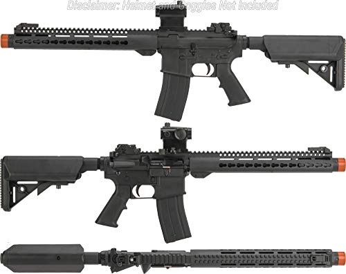 Evike Airsoft-MatrixM4 GBBAR15Airsoft Riflew/ReinforcedWA System(Delta Mlok 13")