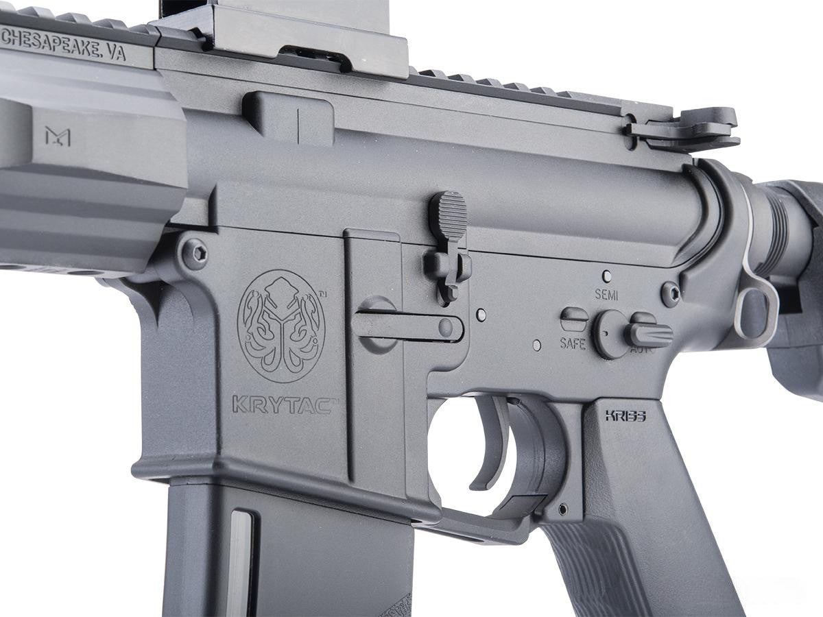 Krytac Alpha CRB-M Airsoft AEG Rifle (Model: Black / Gun Only)