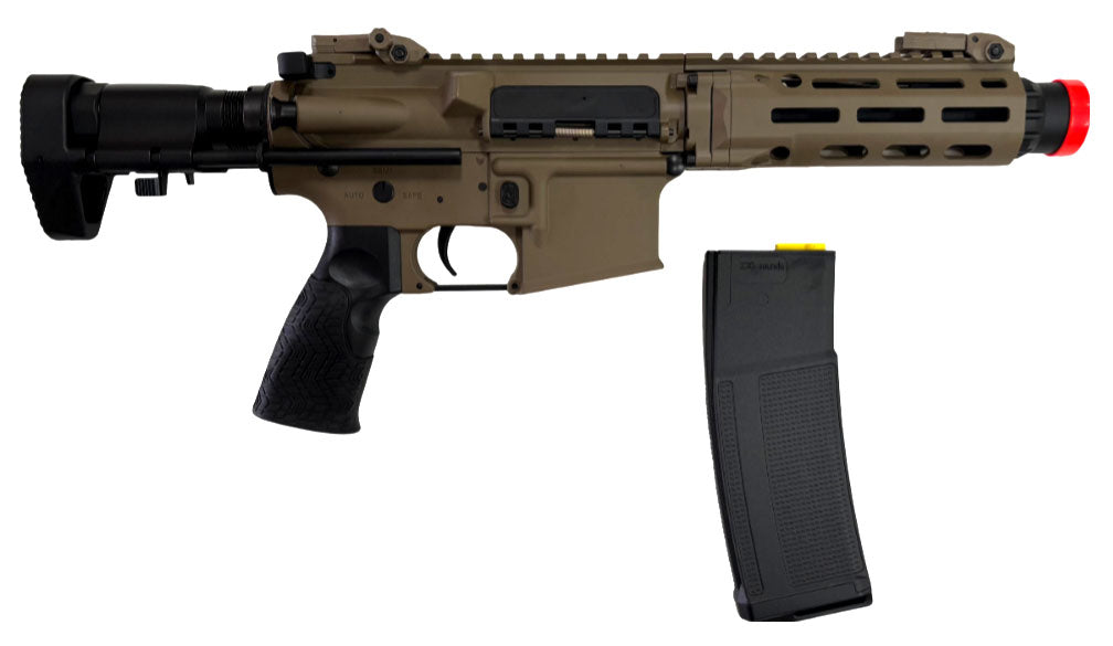EMG Daniel Defense DDM4 PDW AEG Rifle CYMA Platinum(FDE/ 350 FPS / Gun Only)