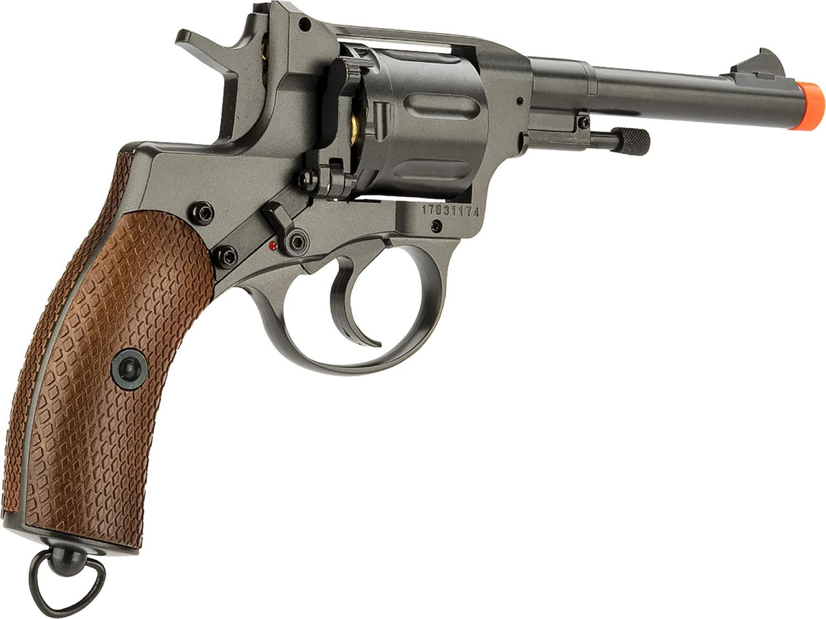 Evike Airsoft - WinGun Nagant M1895 Airsoft CO2 Revolver