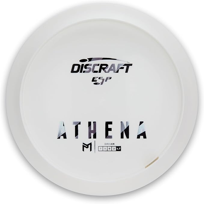 Discraft Paul McBeth White ESP Athena 173-174 Gram Driver Disc Golf Disc