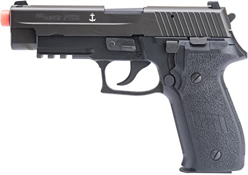 Evike SIG Sauer ProForce P226 MK25 Gas Blowback Airsoft Pistol Gun - Black