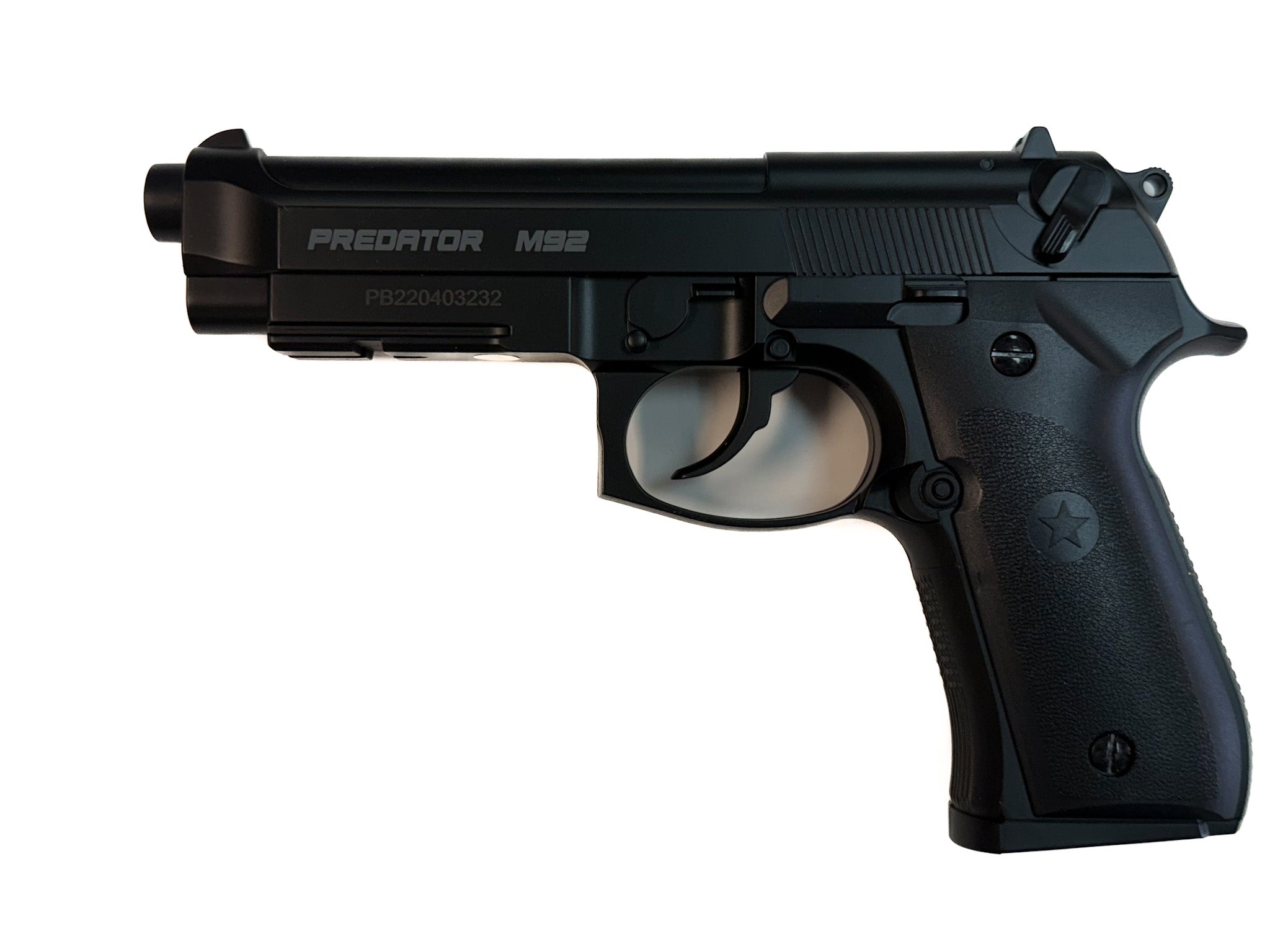 Matrix Predator M9 4.5mm Non-Blowback CO2 Air Pistol (Color: Black)