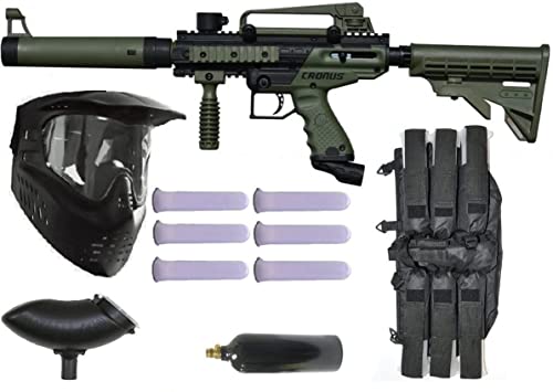 Tippmann Cronus Paintball Marker Gun Player Package Tactical Olive Edition