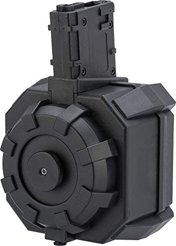 Evike Angel Custom 2000 Round Blok Firestorm Airsoft AEG Drum Flashmag