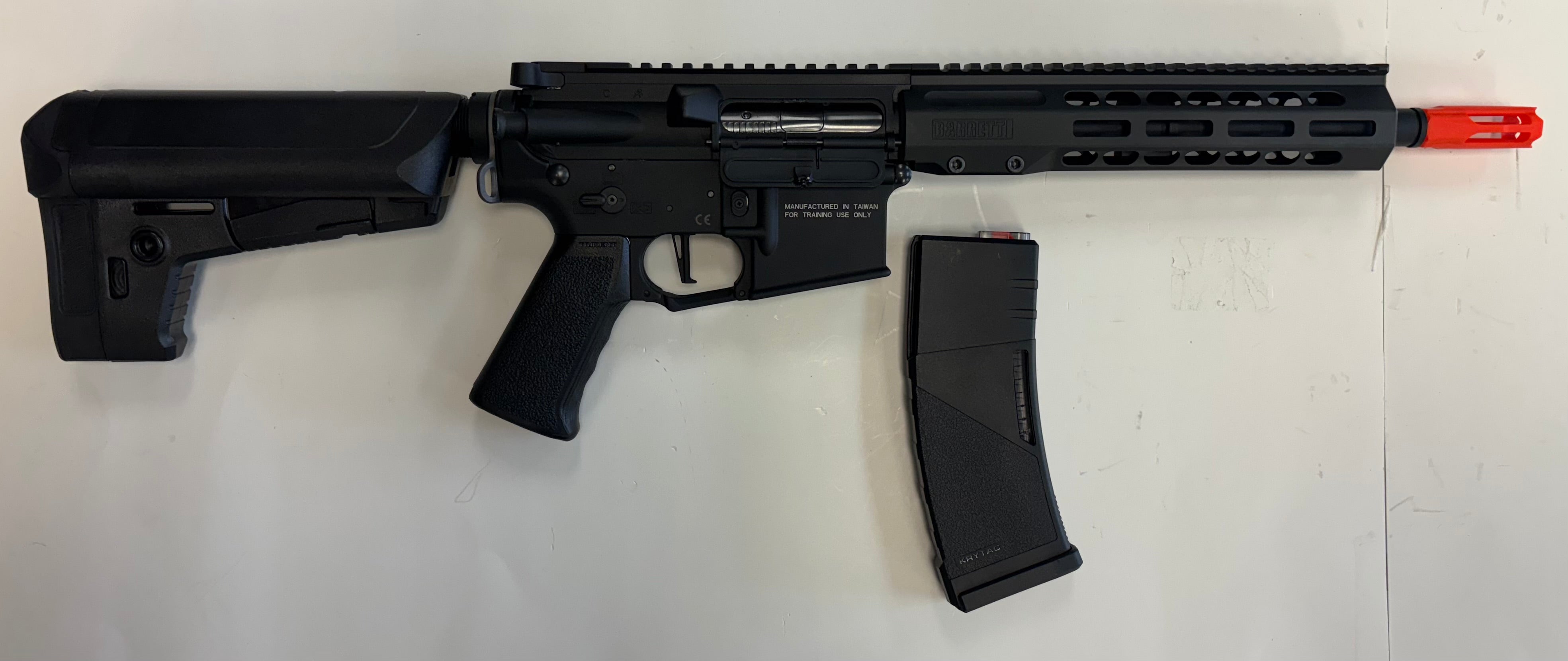 EMG / KRYTAC / BARRETT Firearms Lic REC7 MK3 Airsoft AEG Rifle(SBR/350 FPS)