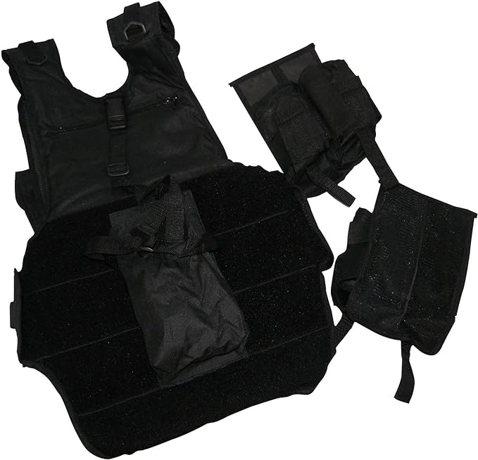 GXG Deluxe Black Paintball Tactical Vest