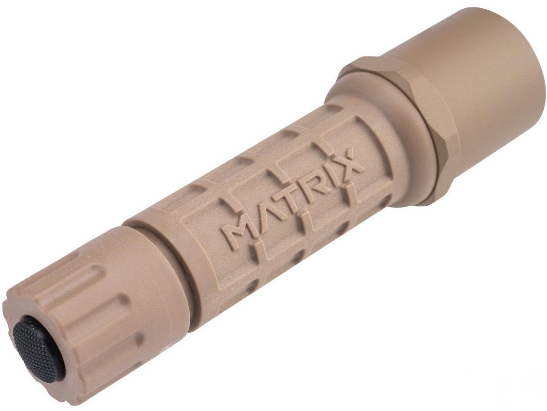 Matrix T6 XML 350 Lumen Handheld Combat EDC Flashlight (Color: Dark Earth)