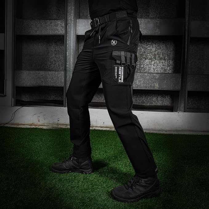 HK Army Hostile Straight-Leg Recon Jogger Pants Airsoft Paintball 2X-Large Black