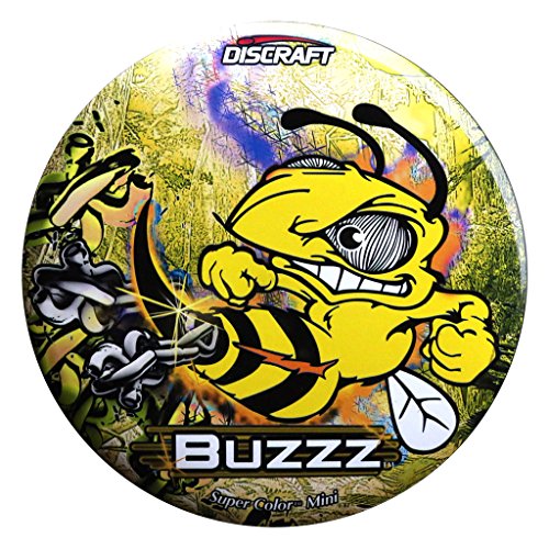 Discraft Supercolor Mini Buzzz Disc Golf Mini Marker and Sport Disc