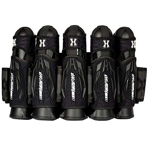 HK Army Zero G 2.0 Paintball Harness 5+4 Pod Pack - Black/Black