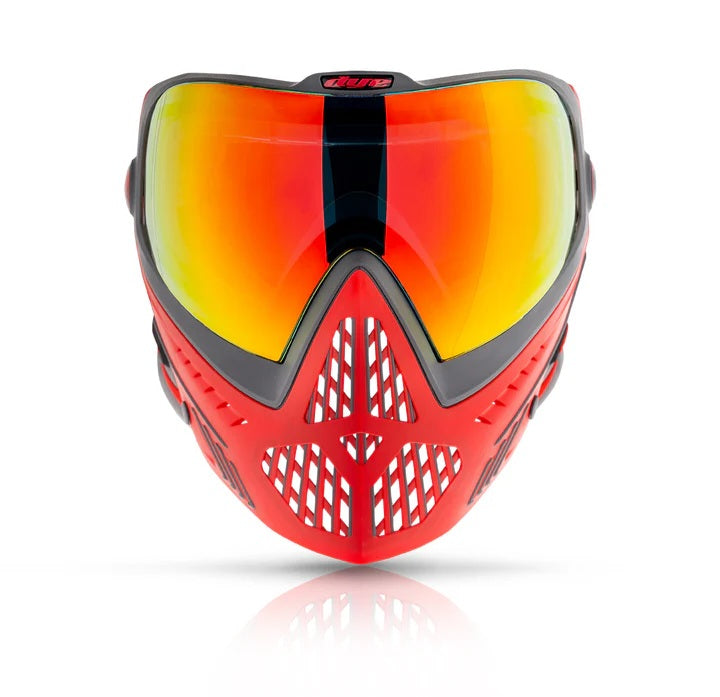 Dye I5 Thermal Paintball Mask Goggle - Shadow Fire Grey/Red