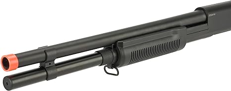 CYMA M870 3-Round Burst Multi-Shot Shell Loading Airsoft Shotgun ( Ful