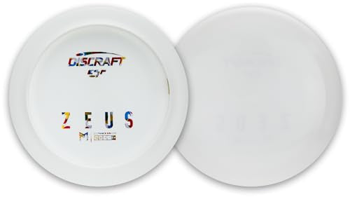 Discraft Paul McBeth White ESP Zeus 173-174 Gram Distance Driver Golf Disc