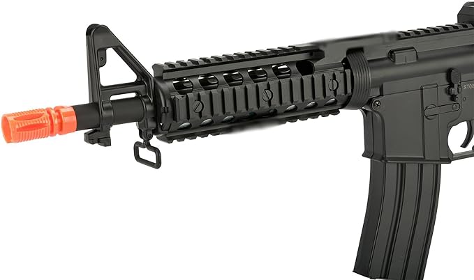 Evike CYMA AEG Mag Compatible Full Size Airsoft M4 Spring Powered Rifle(RAS-II)