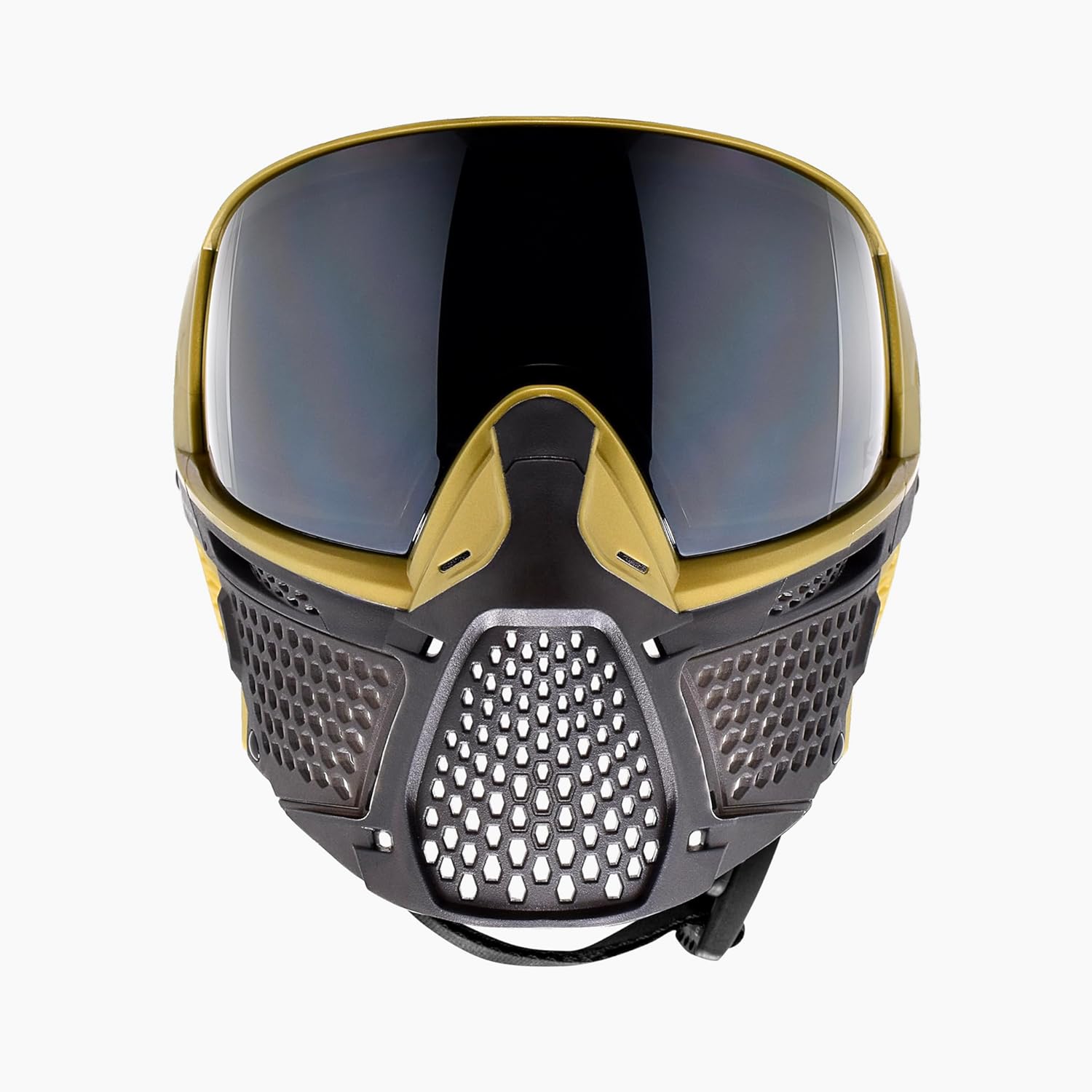 CRBN Paintball Zero Pro Goggle [Two Lens+Visor+Case ](Dune, Less Coverage)