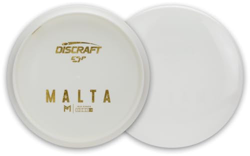 Discraft Paul McBeth White ESP Malta 170-172 Gram Mid-Range Golf Disc