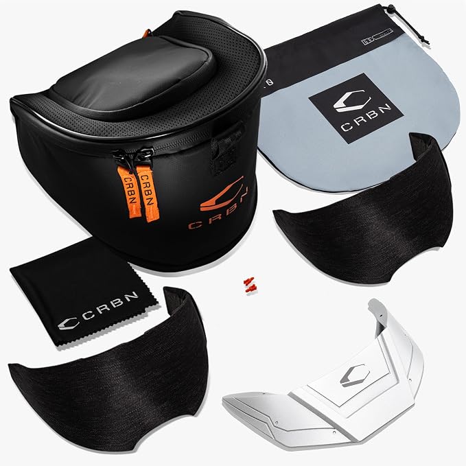 CRBN Paintball Zero GRX Goggle - More Coverage (ELMT Silver)