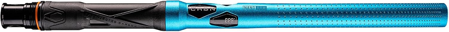 CRBN Paintball IC PWR Nano Barrel - PWR Insert Sold Separately - Carbon Paintball (Cyan)