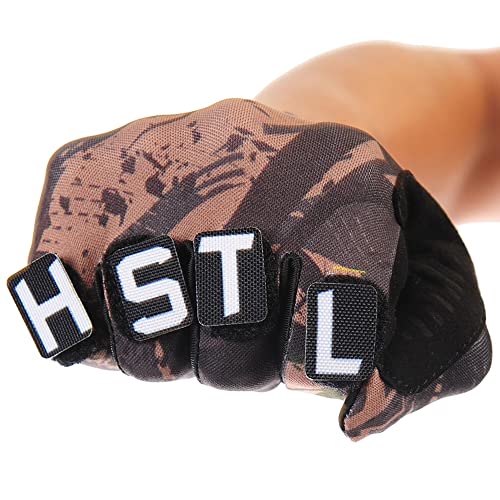 HK Army Freeline Knucklez CustomPaintballGloves-Sandstorm-Lg Used