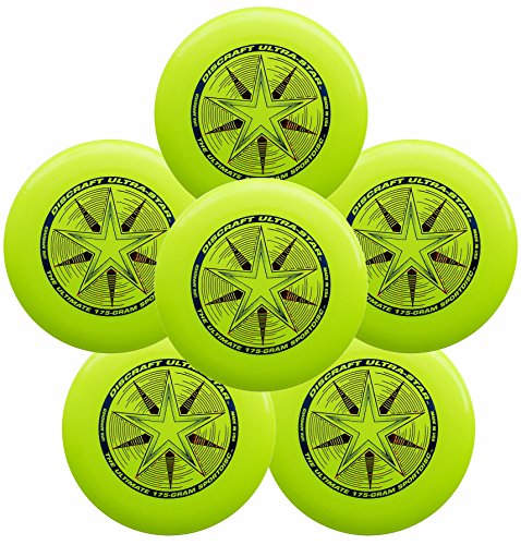 Discraft Ultra-Star 175g Ultimate Frisbee Sport Disc (6 Pack) Choose Color