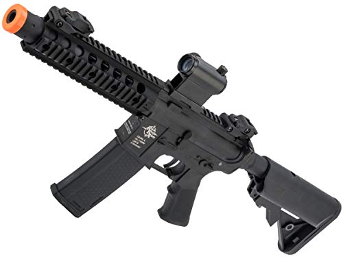 Evike Airsoft - Specna Arms CORE Series M4 AEG (M4 SBR Suppressed Black)