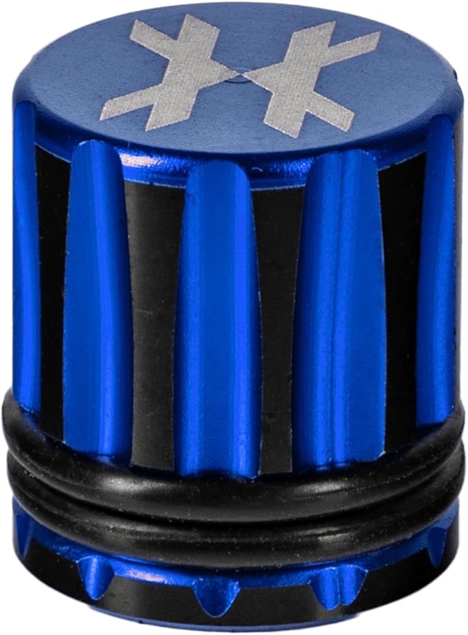 HK Army Elite Thread Protector Fill Nipple Cover for Air Tanks (Nova, Blue)