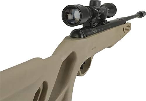Evike Swiss Arms TAC-1 Nitro Break Style AirRifle w/ 4x32 Scope Tan / .22